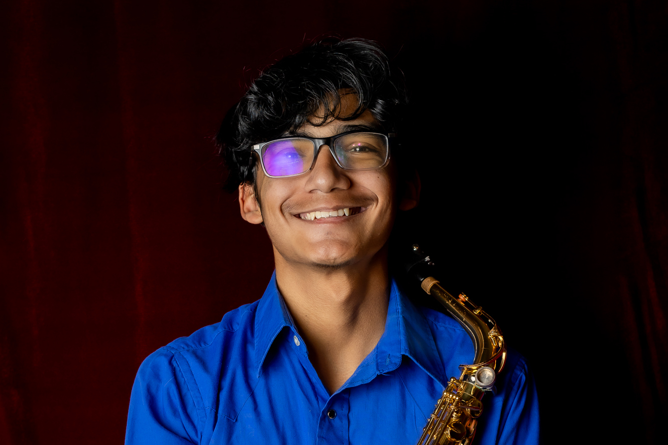 Roman Olvera, Alto Saxophone  performing Concerto for Alto Saxophone (1959) by composer Pierre-Max Dubois (1930-1995)